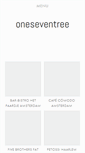 Mobile Screenshot of oneseventree.com
